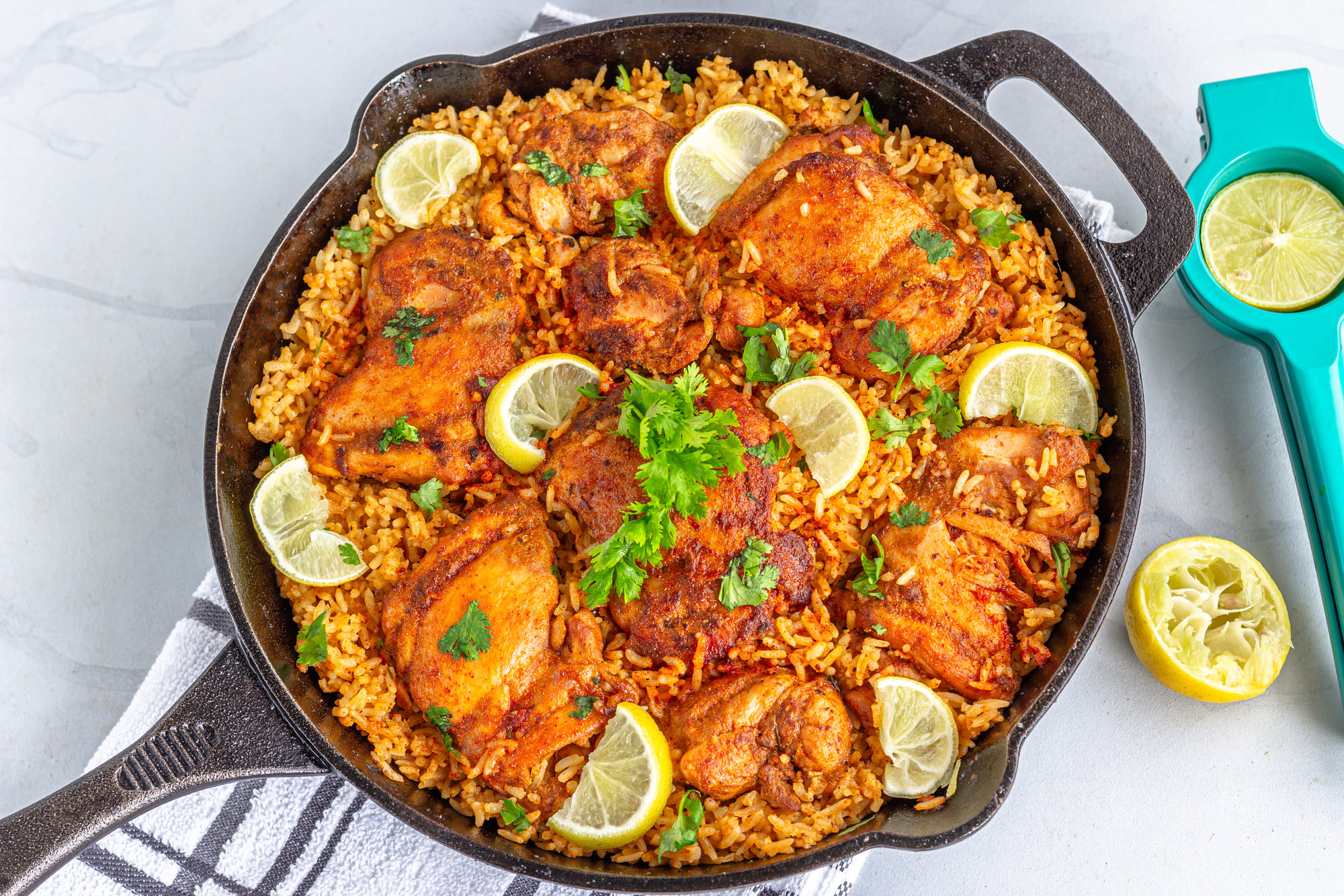 One-Pan Paprika Chicken and Rice