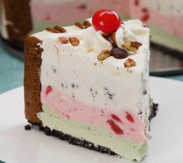 Tasty Ice Cream Cake