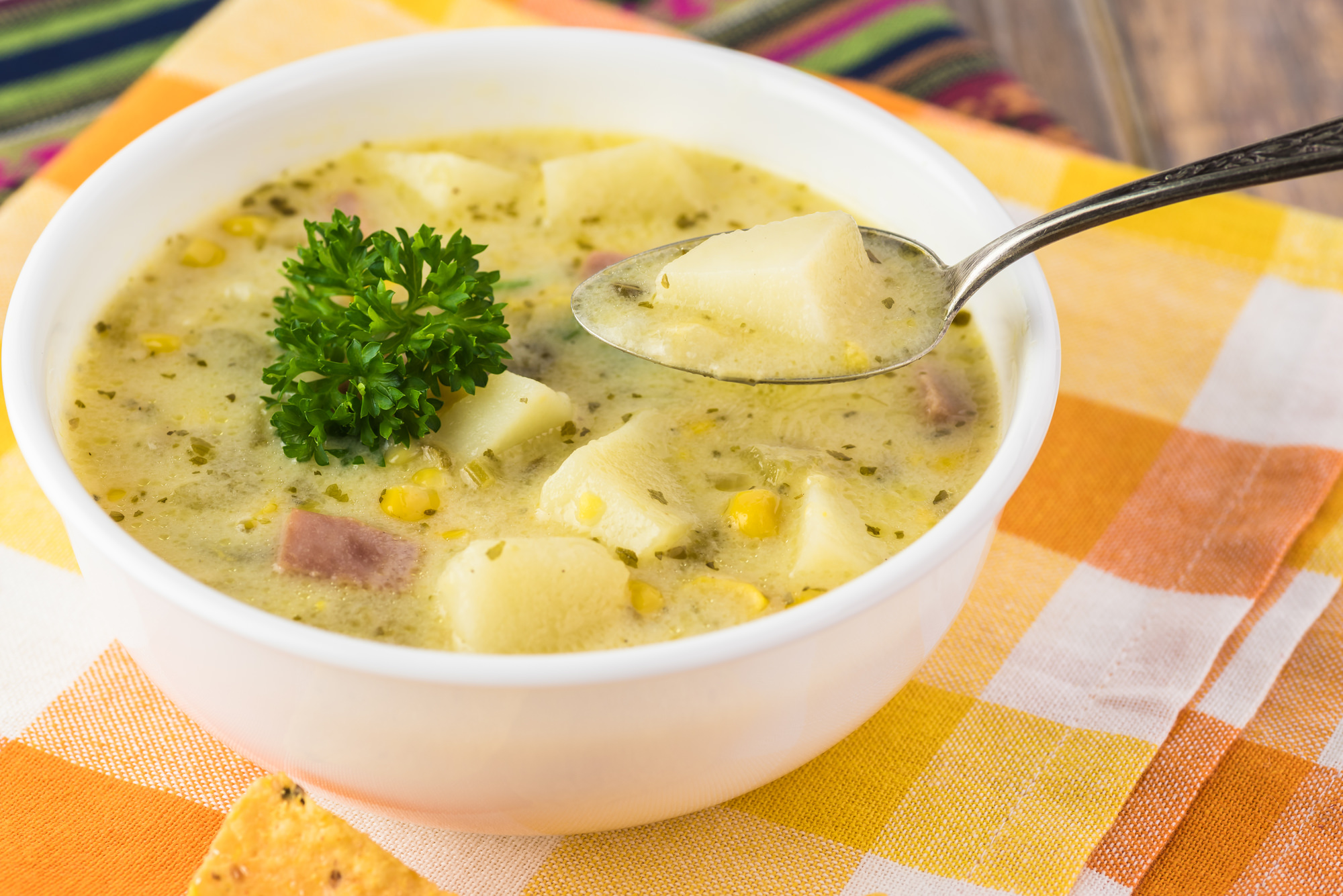 Easy Ham and Potato Soup