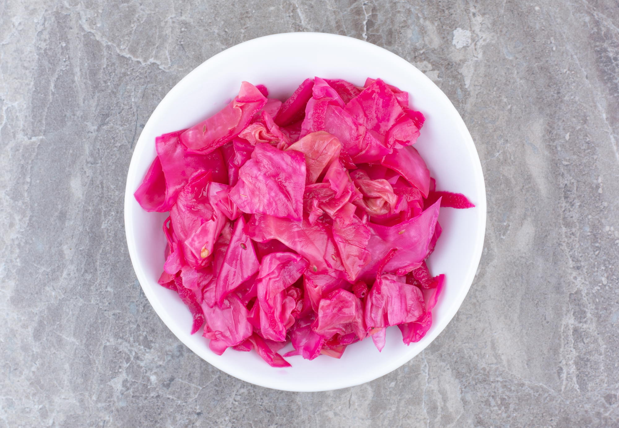 Quick Pickled Red Cabbage