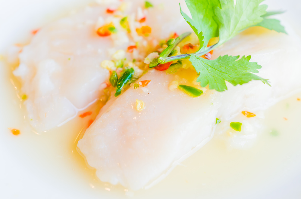 Lemony Steamed Fish