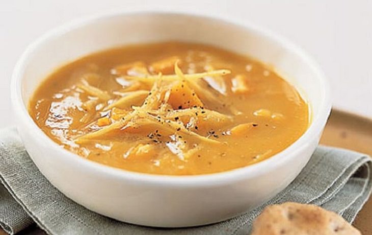Sweet Potato-and-Ginger Soup