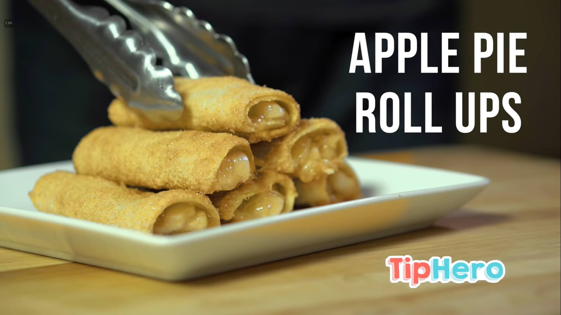 Apple Pie Roll-Ups