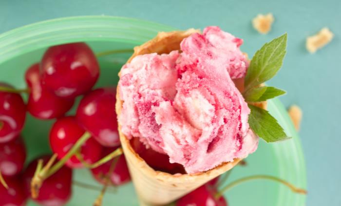 Tart Cherry Ice Cream